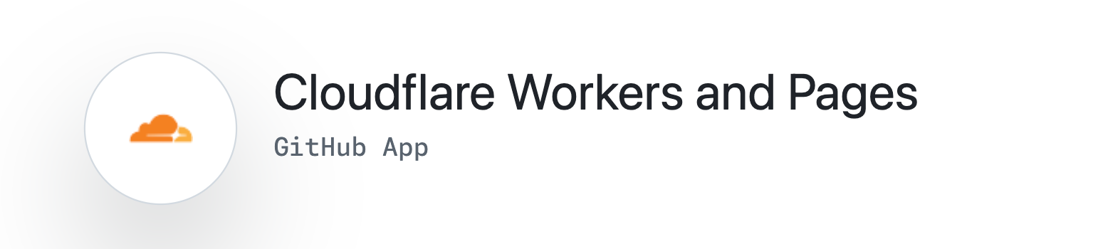 Screenshot of cloudflare github app