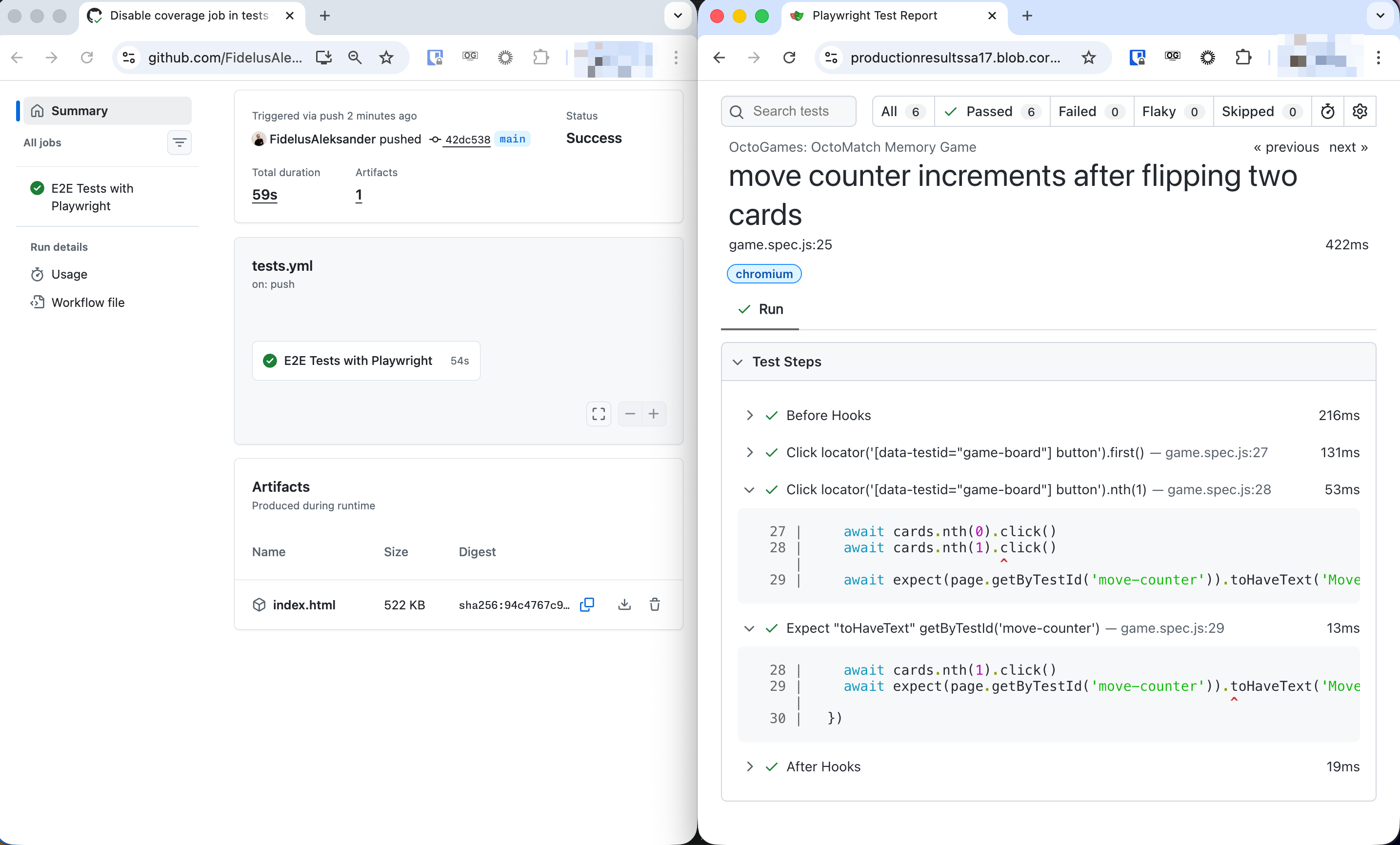 Workflow Artifacts Direct Upload